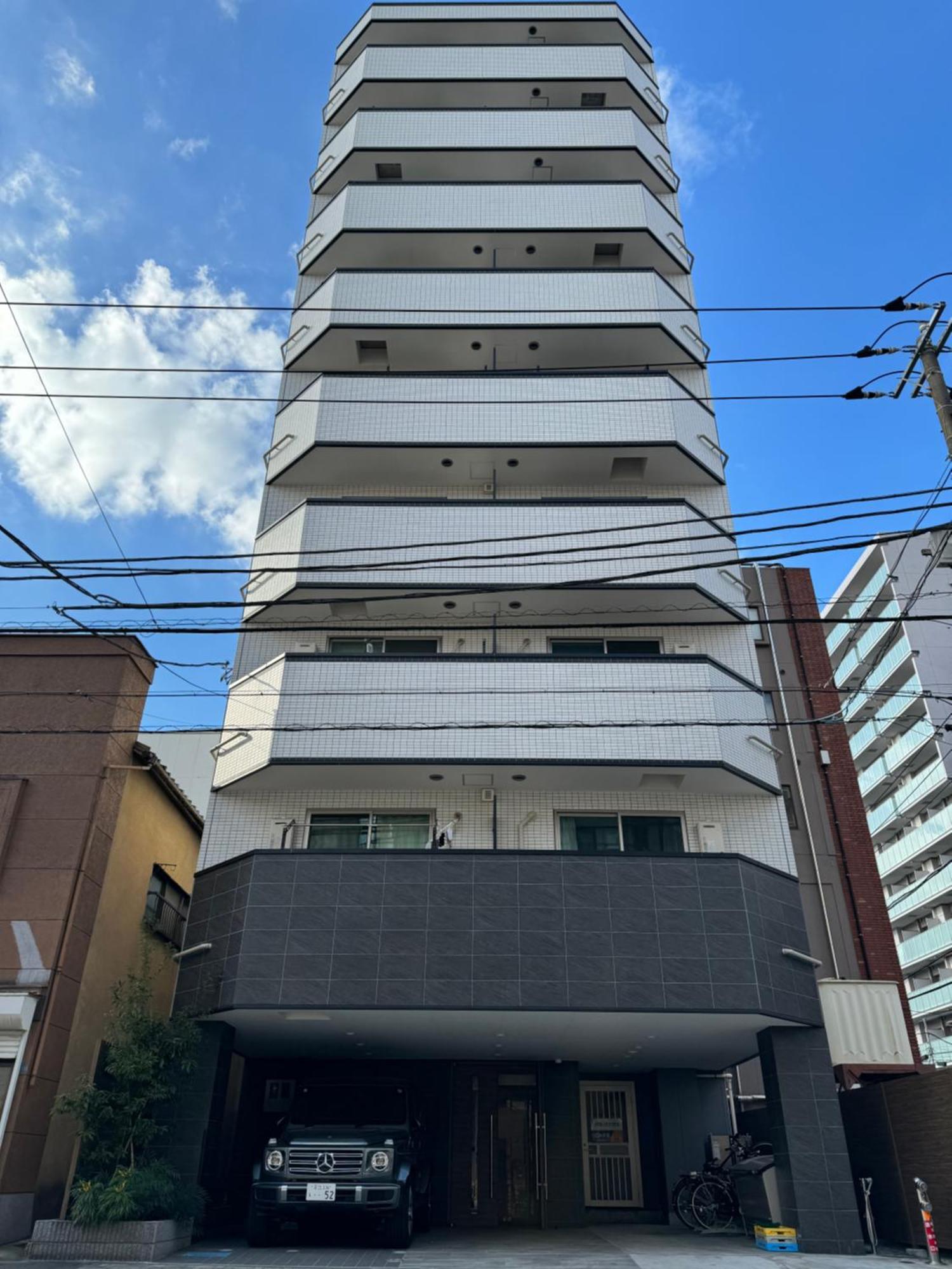 Calum Asakusa Imado Tokyoカルム浅草今戸ツインルーム新築民泊東京浅草隅田川今戸神社近くスカイツリー見えるコンビニコインランドリー近くある浅草駅まで徒歩圏内アクセス便利成田空港羽田空港銀座渋谷東京駅直通 外观 照片